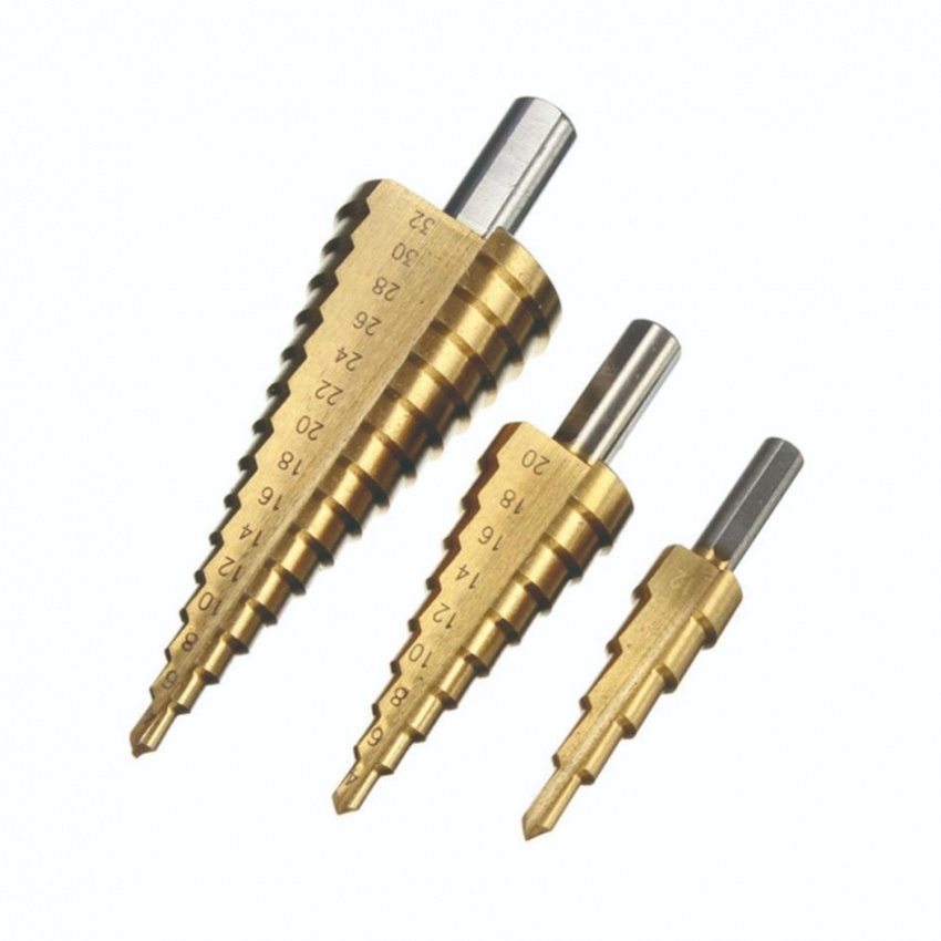 Сверло ступенчатое по металлу 4-32мм